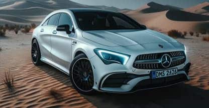 Rent a Mini Automatic CLA AMG Night Edition