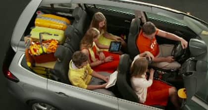 Rent a Vauxhall / Opel Zafira Tourer