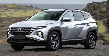 Rent a Hyundai Tucson Hybrid