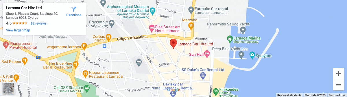 Larnaca car rental