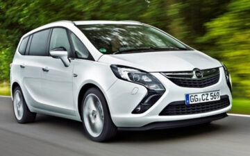 Rent Vauxhall / Opel Zafira Tourer 